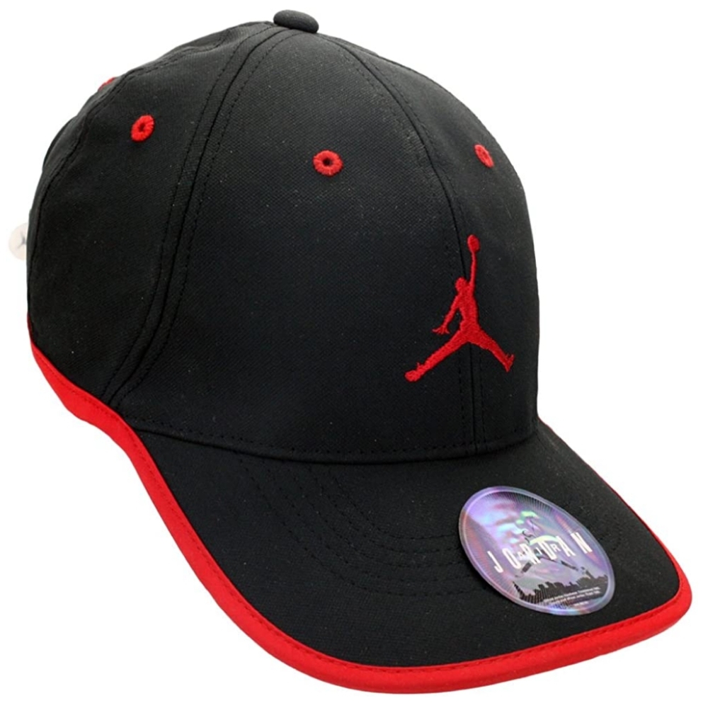 Jordan Jumpman DriFit Cap Hat Black/Red